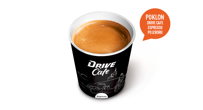 Drive Cafe poklon espresso