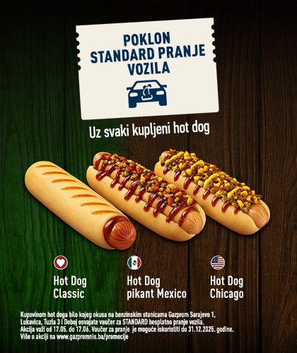 Uz svaki kupljeni hot dog – poklon pranje vozila